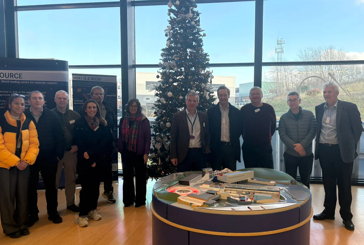 NIRO UKRI STFC Visit